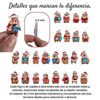 Calendario de Adviento Capibara Navideña